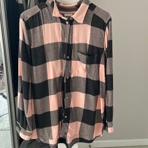 American eagle oversized flannel